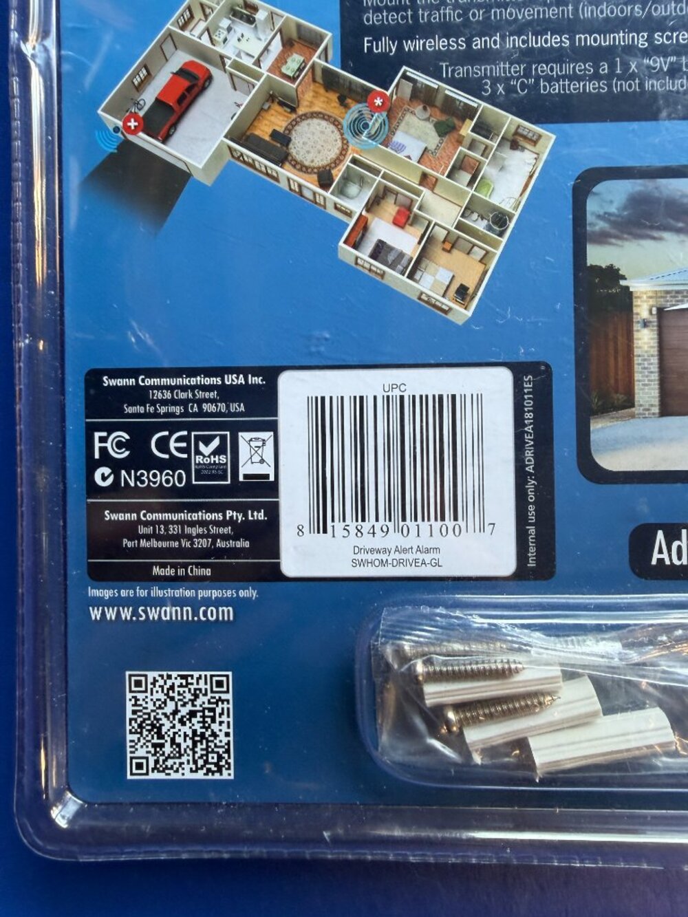 Motion Detection Chime Alert - Open Box - Picture 3 of 3